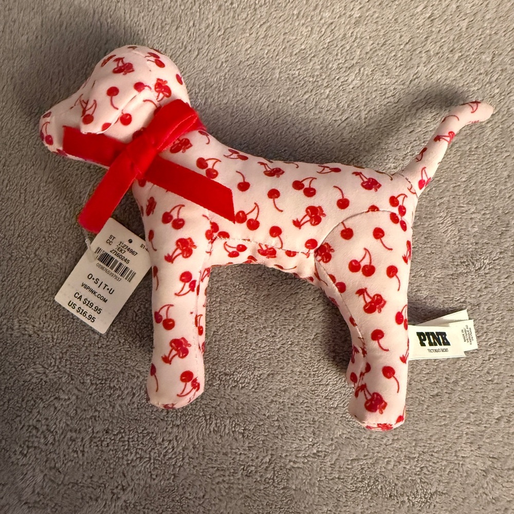 Red and Pink Mini Dog